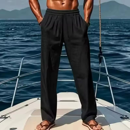 PANTALONE LEGGERO IN LINO