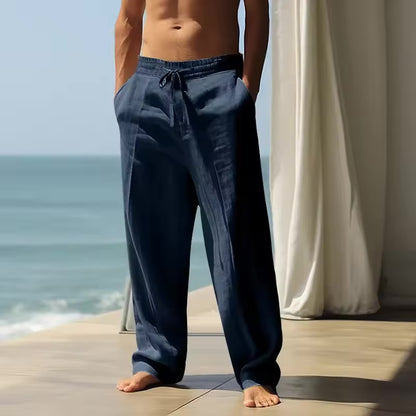 PANTALONE LEGGERO IN LINO
